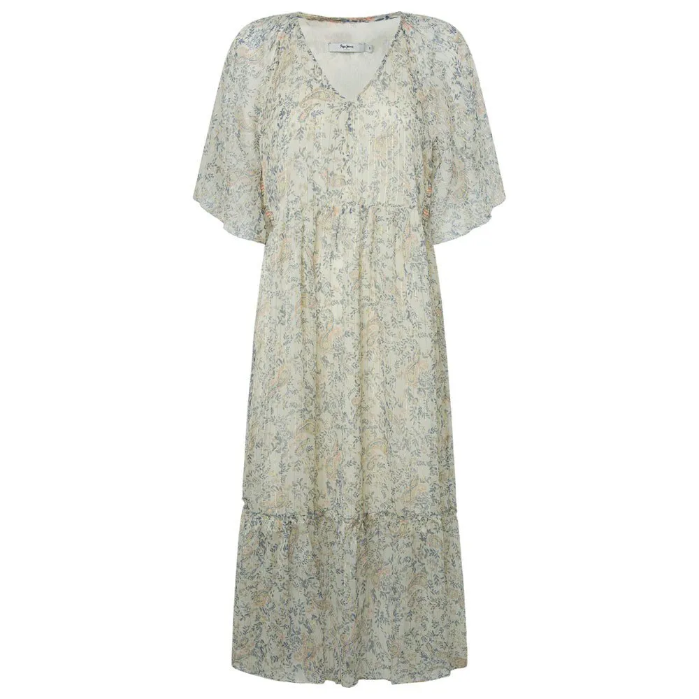 

Платье Pepe Jeans May midi, серый
