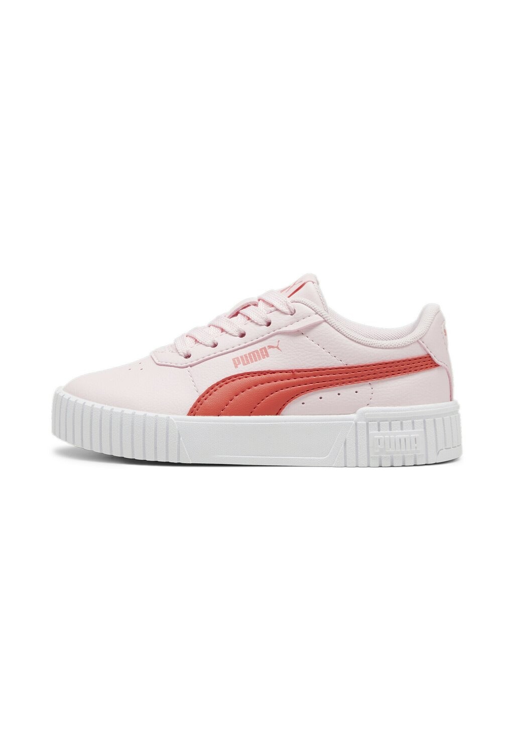 

Низкие кроссовки Carina 2.0 Puma, цвет whisp of pink active red white