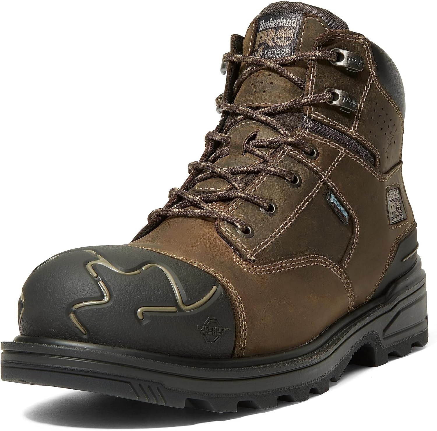 Ботинки Timberland PRO для мужчин, Magnitude 15 см CT WP, 9.5 Wide Turkish Coffee-2024 New