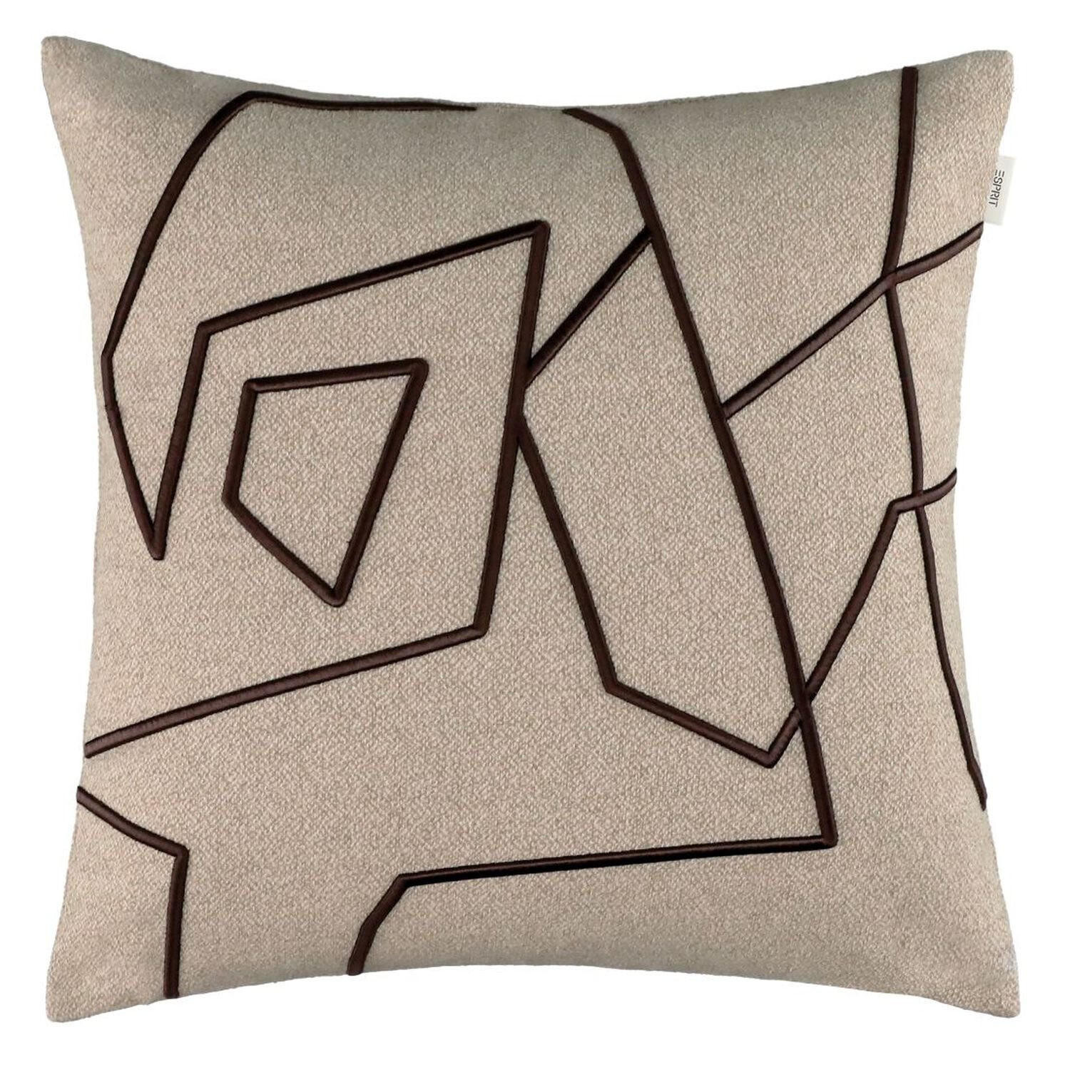 

Чехол на подушку Esprit, 38x38 см, бежевый