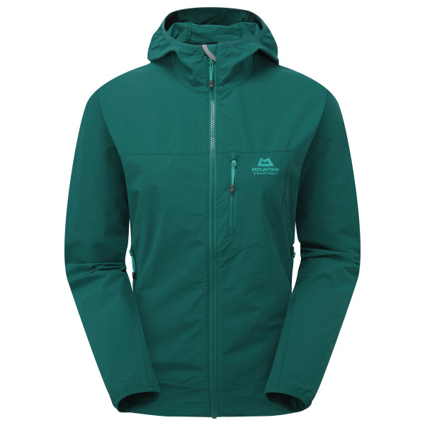 

Женская куртка Echo с капюшоном - куртка из софтшелла Mountain Equipment, бирюзовый