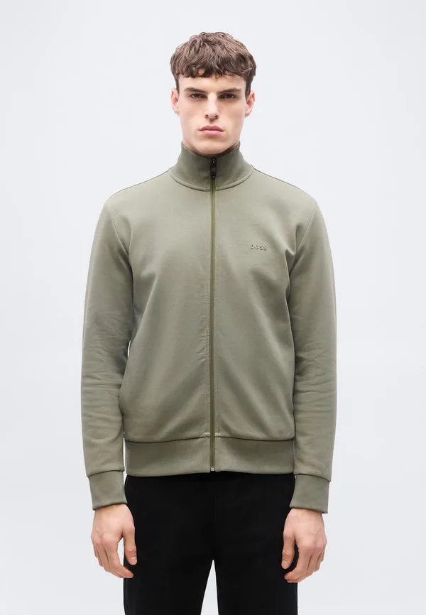 Толстовка skaz на молнии Boss, Dark Beige — фото 3