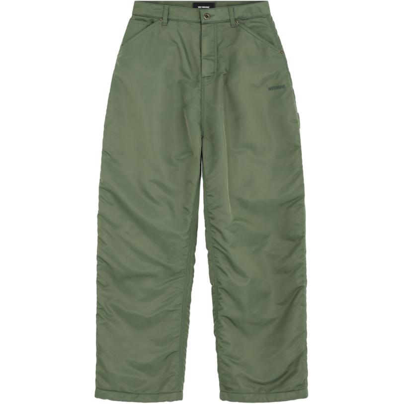 

WE11DONE Брюки повседневные мужские зеленые FW24