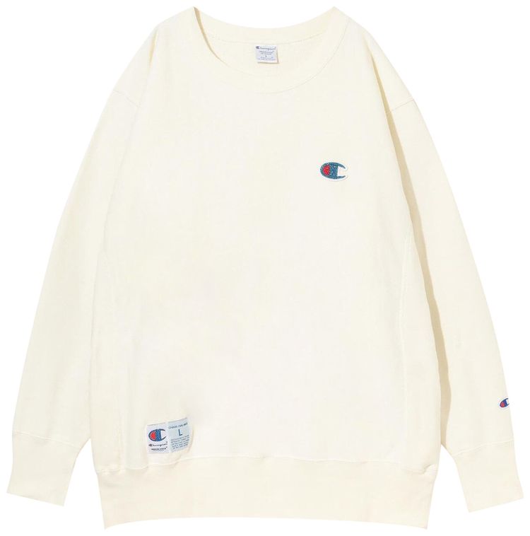 

Толстовка Undercover x Champion Pullover Sweatshirt 'Ivory', кремовый