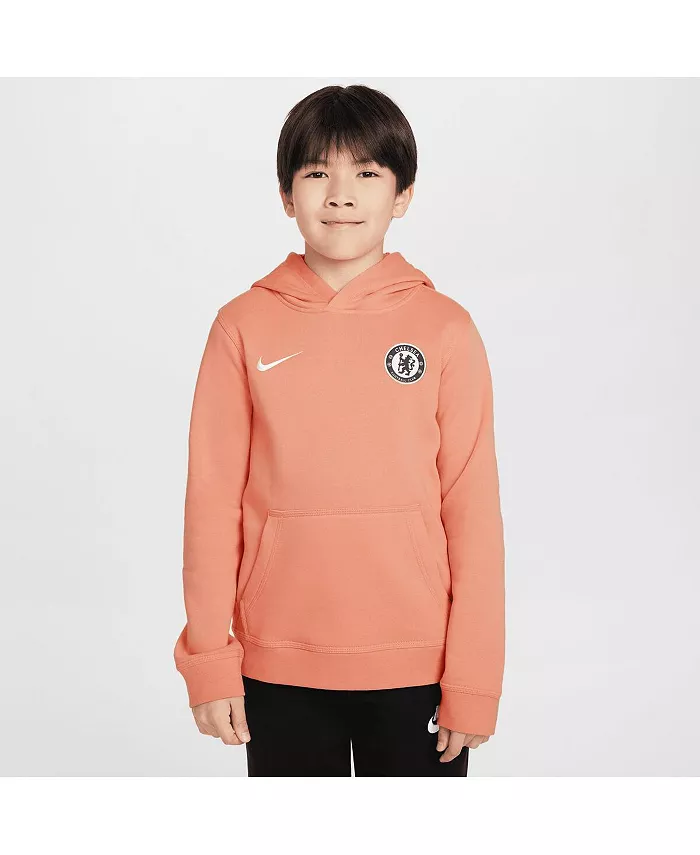 

Биг Бойз энд Герлз Пинк Челси Клаб Пуловер Худи Nike