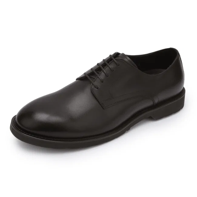 Мужские лёгкие дерби Regal Plain Toe из натуральной коровьей кожи тёмно-коричневые от Kumkang