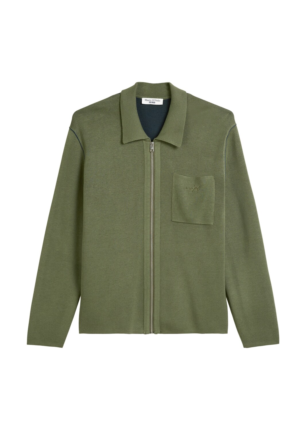 

Marc O'Polo DENIM Кардиган из трикотажа в зеленом цвете