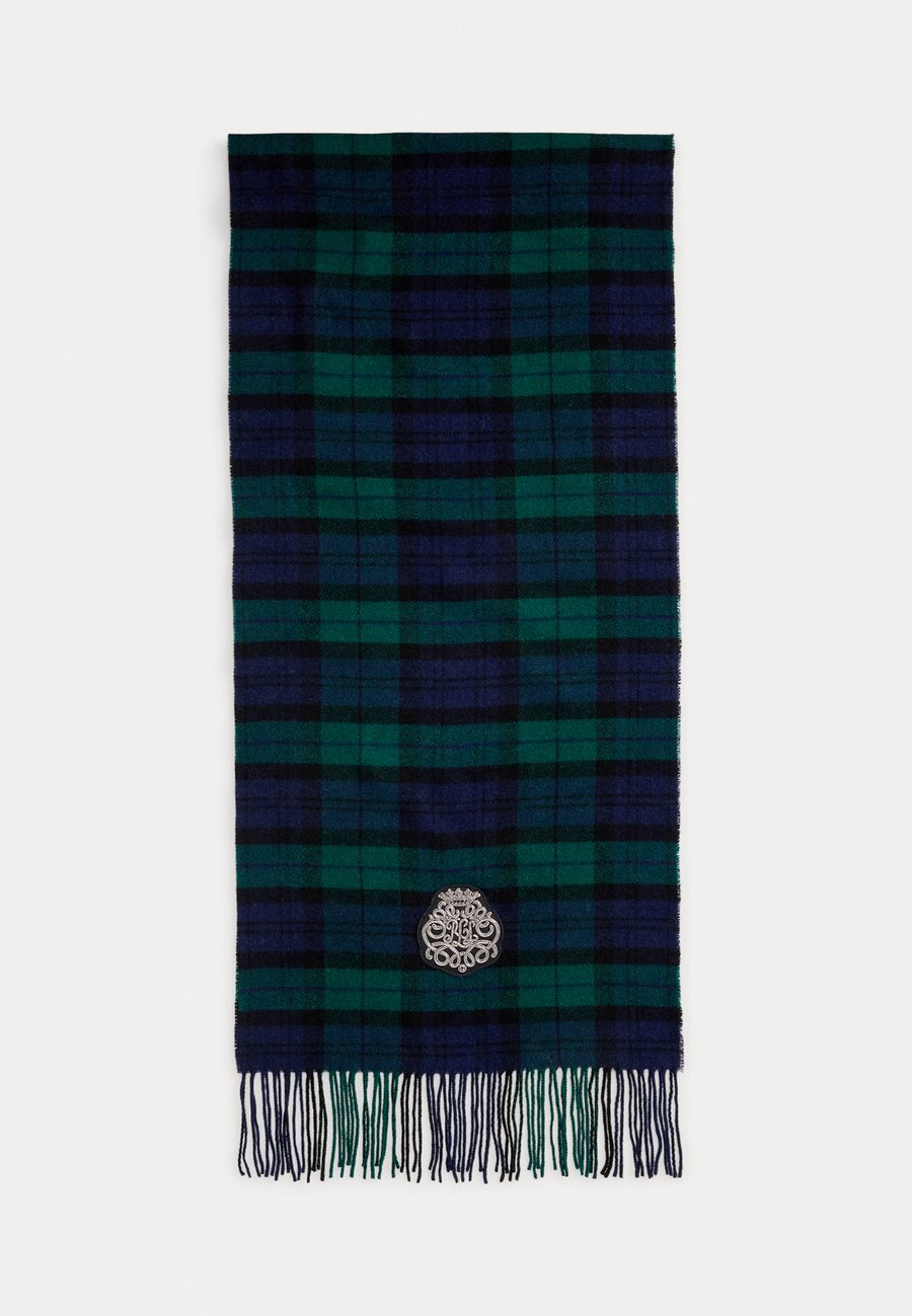

Шарф Lauren Ralph Lauren BLACK WATCH PLAID BULLION WOOL SCARF, Blackwatch/Black