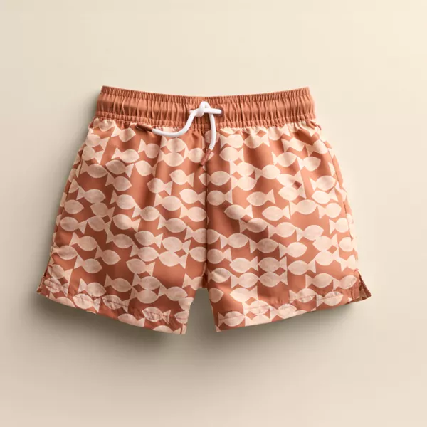 

Плавки для мальчиков и малышей Little Co. By Lauren Conrad, цвет clay fish print