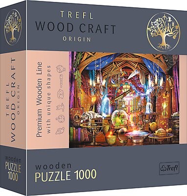 

Булавы, Пазл Wood Craft Magic Room, 1000 шт. Trefl
