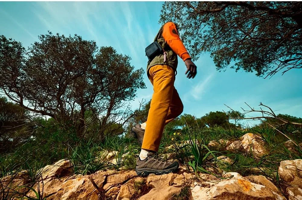 Мужские походные ботинки Merrell Moab 3 J035893, обувь для активного отдыха, кроссовки, Walnut — фото 2