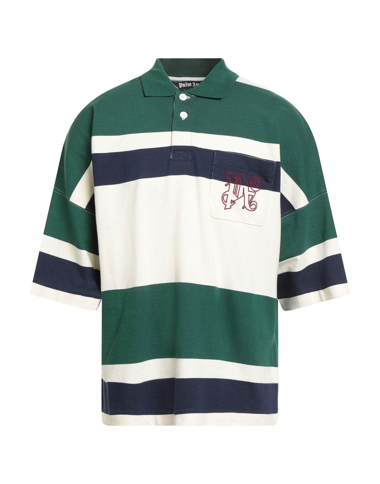 

Рубашка поло Palm Angels, зеленый