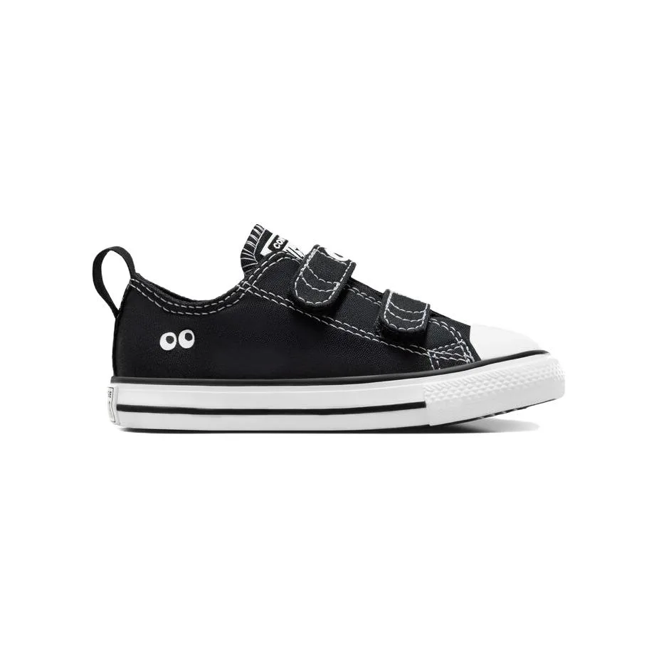Кроссовки Chuck Taylor All Star EasyOn Low TD 'Eyes' Converse, черный/белый/черный — фото 3