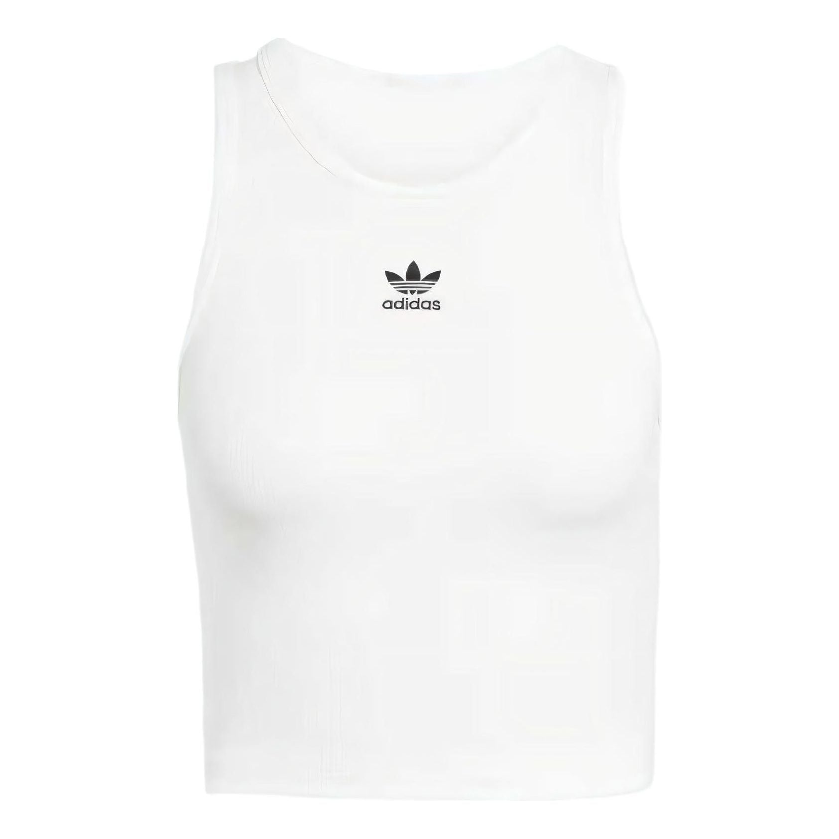 

Топ (WMNS) adidas Essentials Ribbed Tank Top 'White'