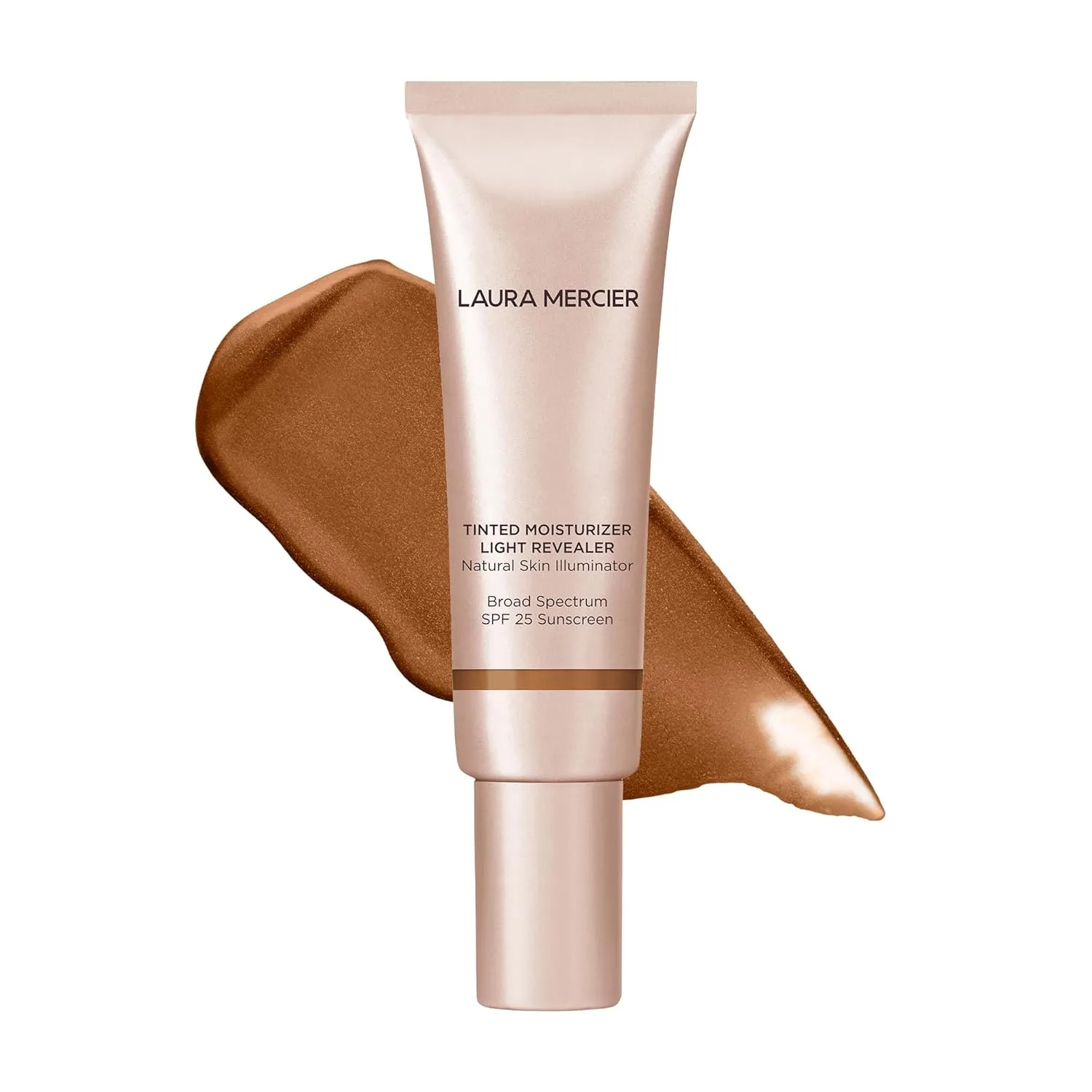 Laura Mercier тонирующий увлажняющий крем Light Revealer с SPF 25, оттенок 5N1 Walnut, и рассыпчатая пудра Ultra-Blur с гиалуроновой кислотой, оттенок Medium Deep — фото 2