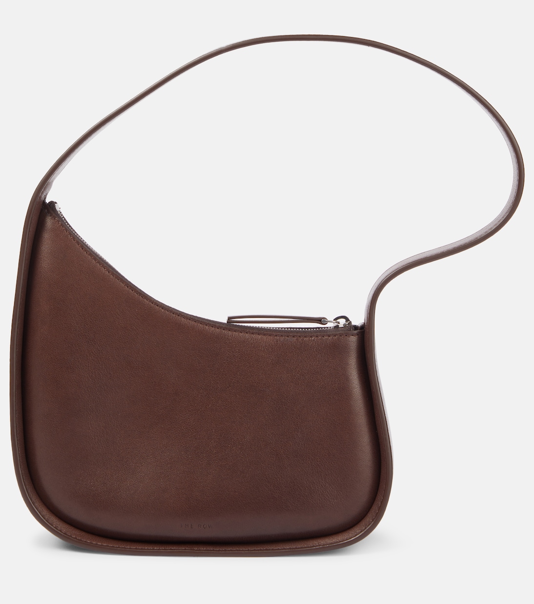 

Полумесяц кожаная сумка через плечо The Row, Brown Melange Ans