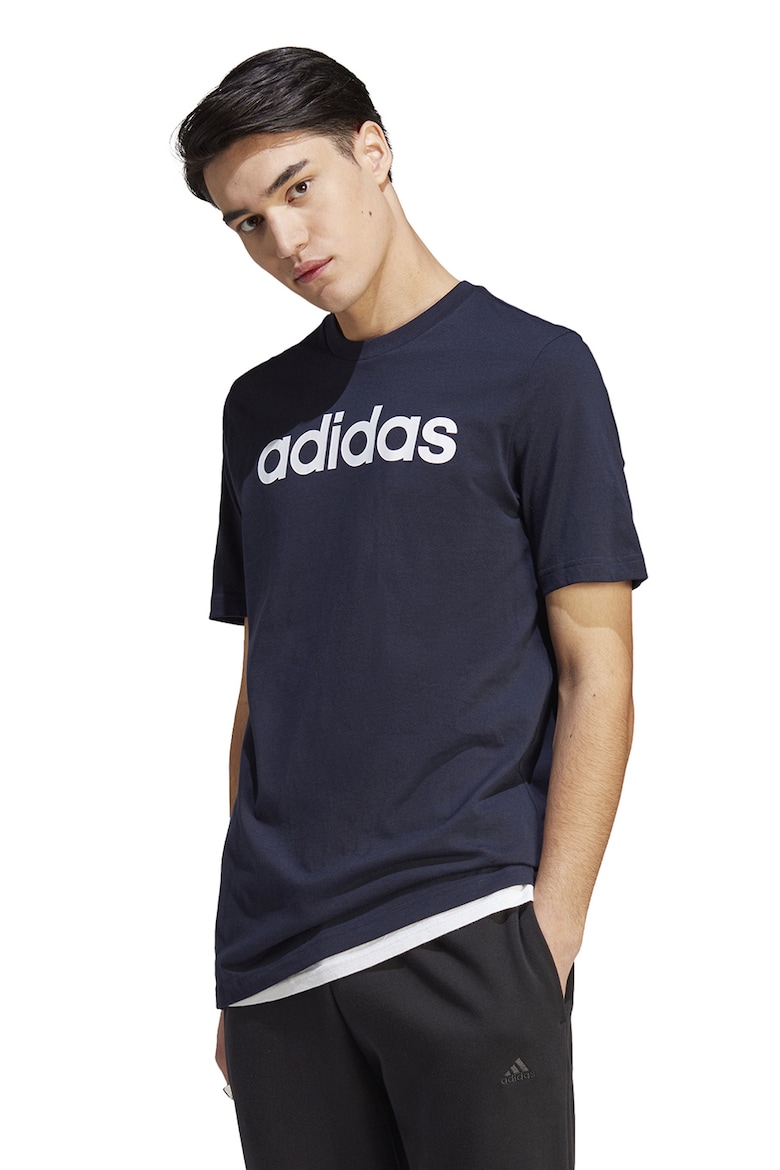 

Футболка Essentials с логотипом Adidas Sportswear, синий