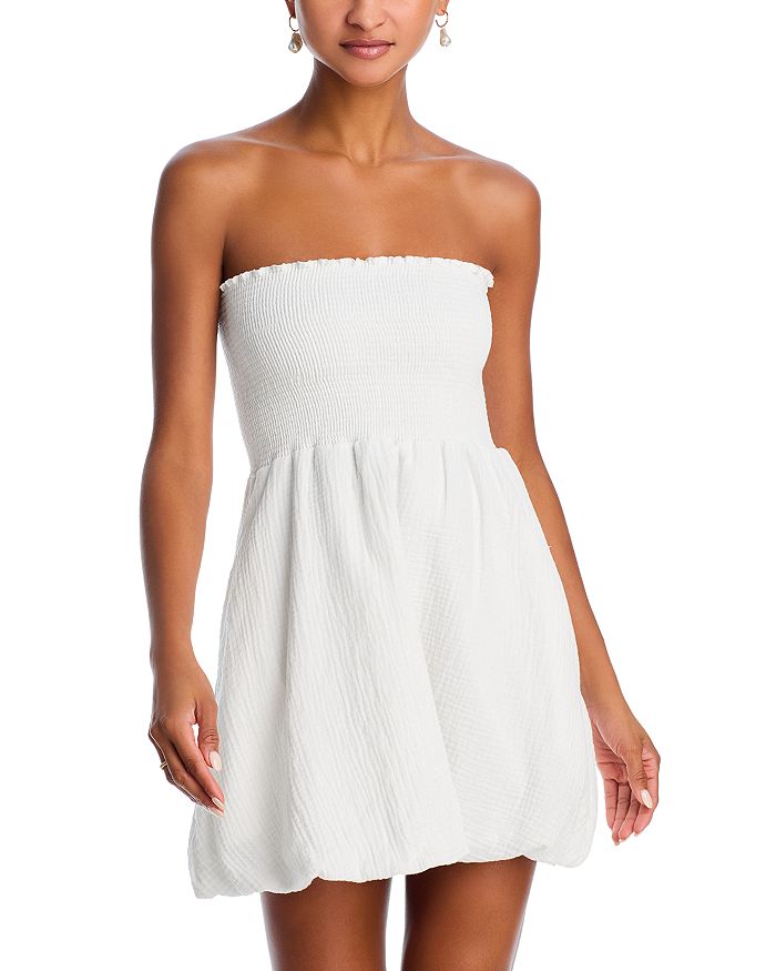 

Мини-платье Winnie Bubble Swim Cover-Up Peixoto, белый