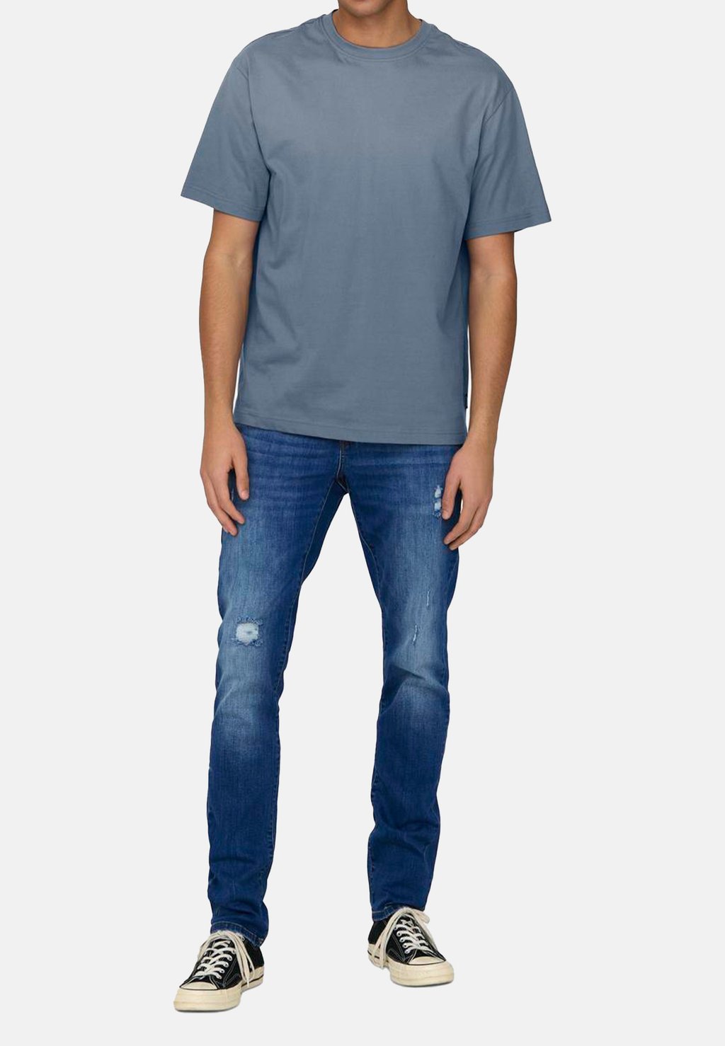 

Базовая футболка 2ER PACK FRED Only & Sons, синий