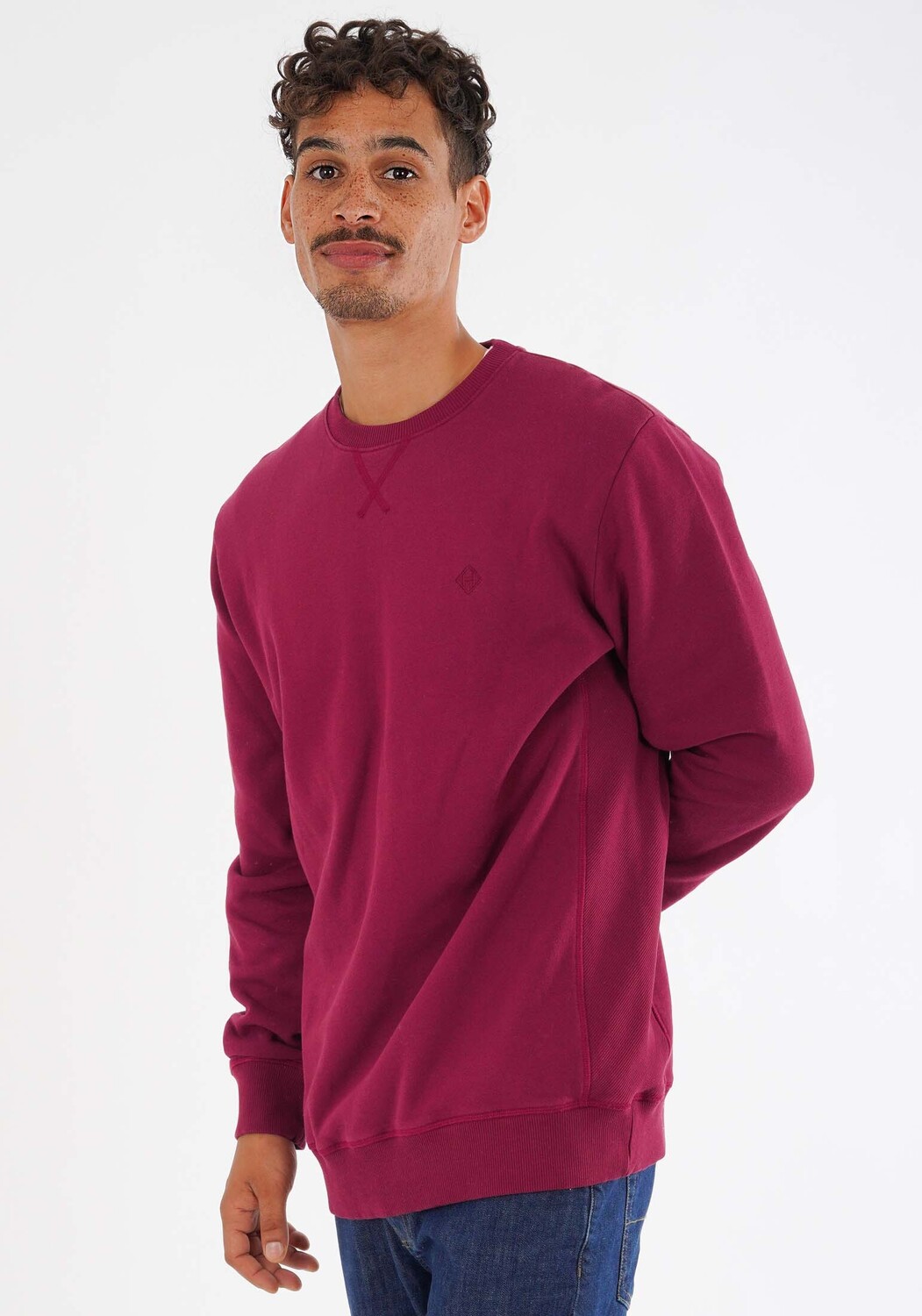 

Толстовка HONESTY RULES Sweat Basic, бордо