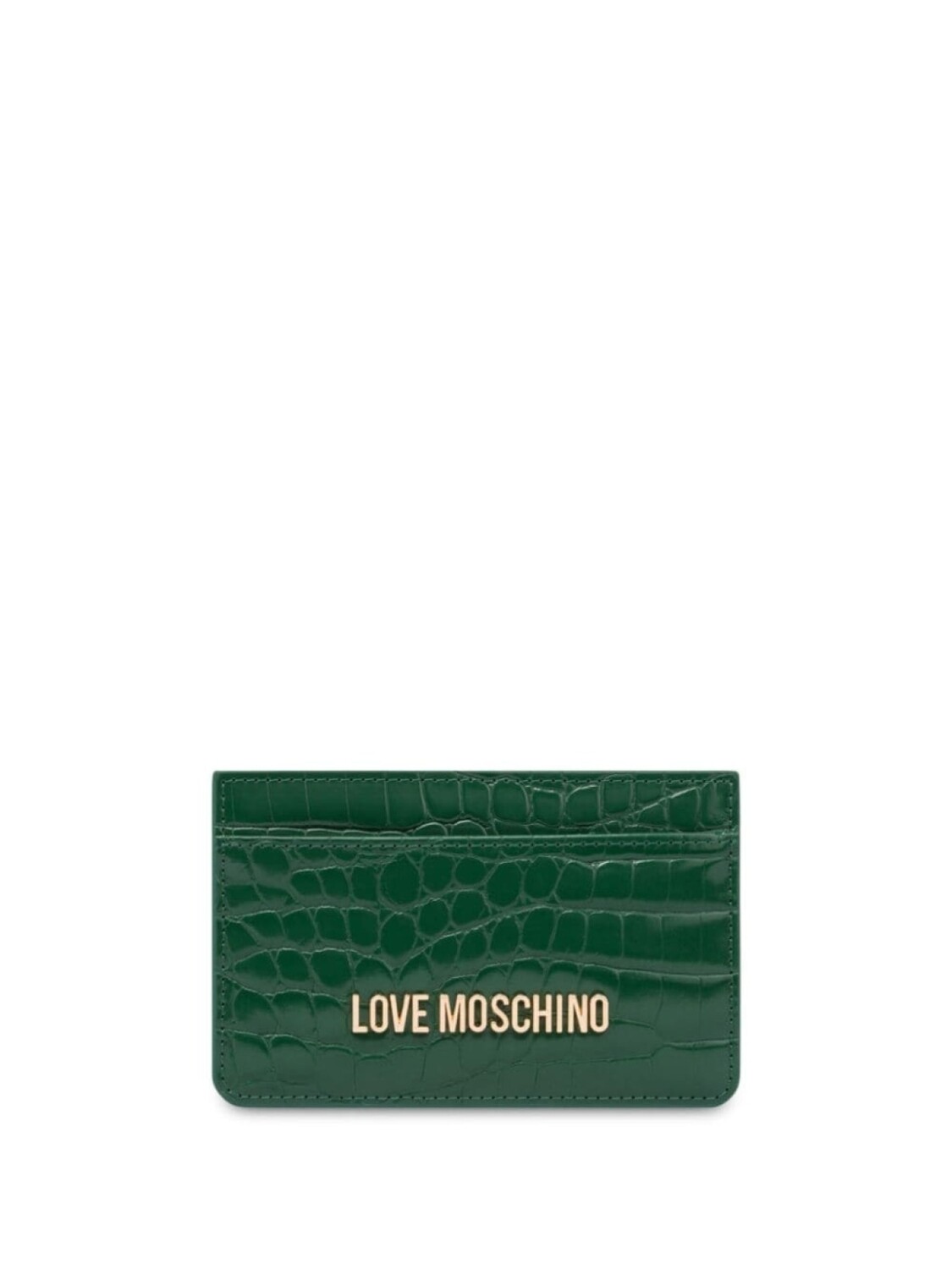 

Love Moschino портфель с логотипом, зеленый