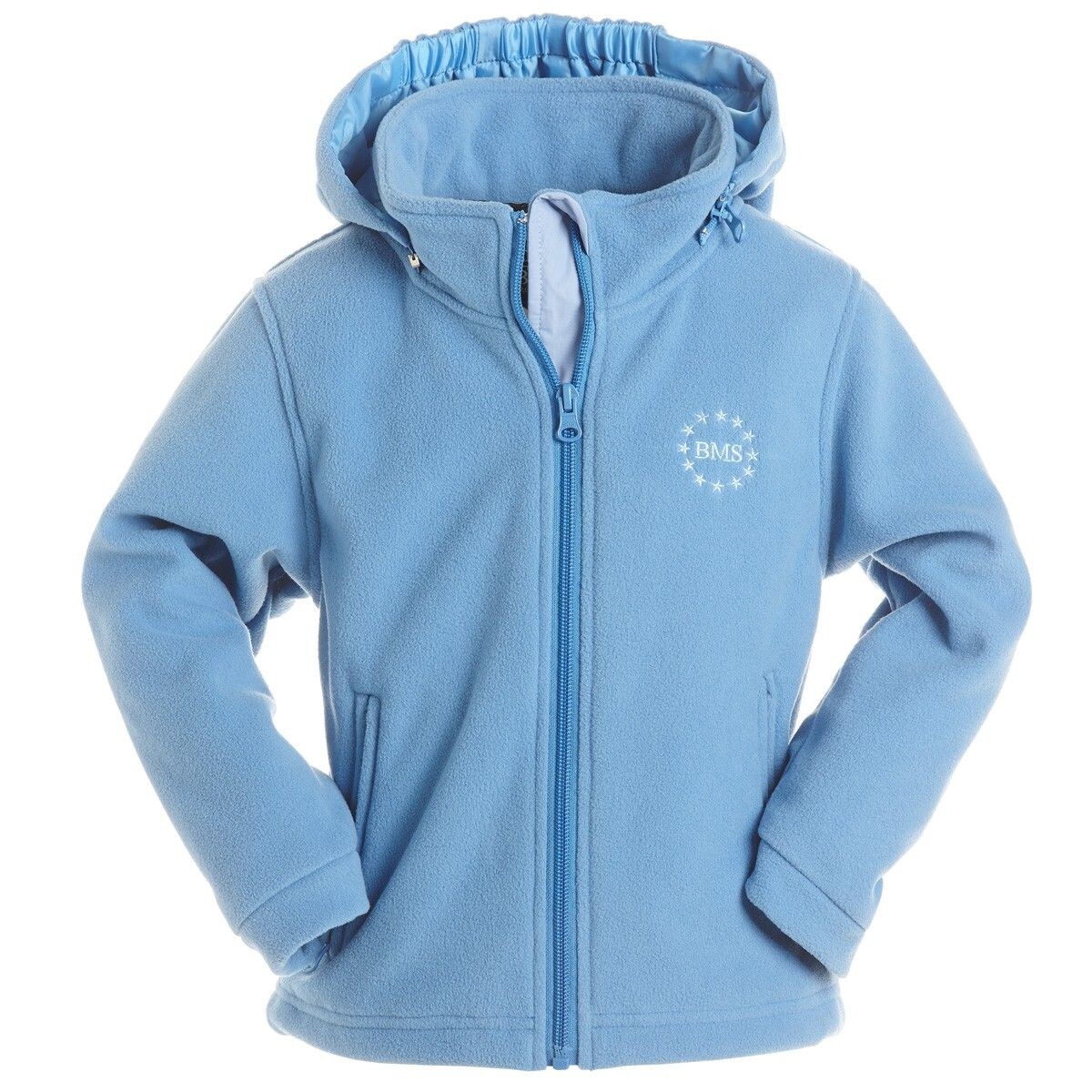 

Флисовая куртка BMS Sailing Wear Kapuzenjacke aus Fleece für Kinder, светло синий
