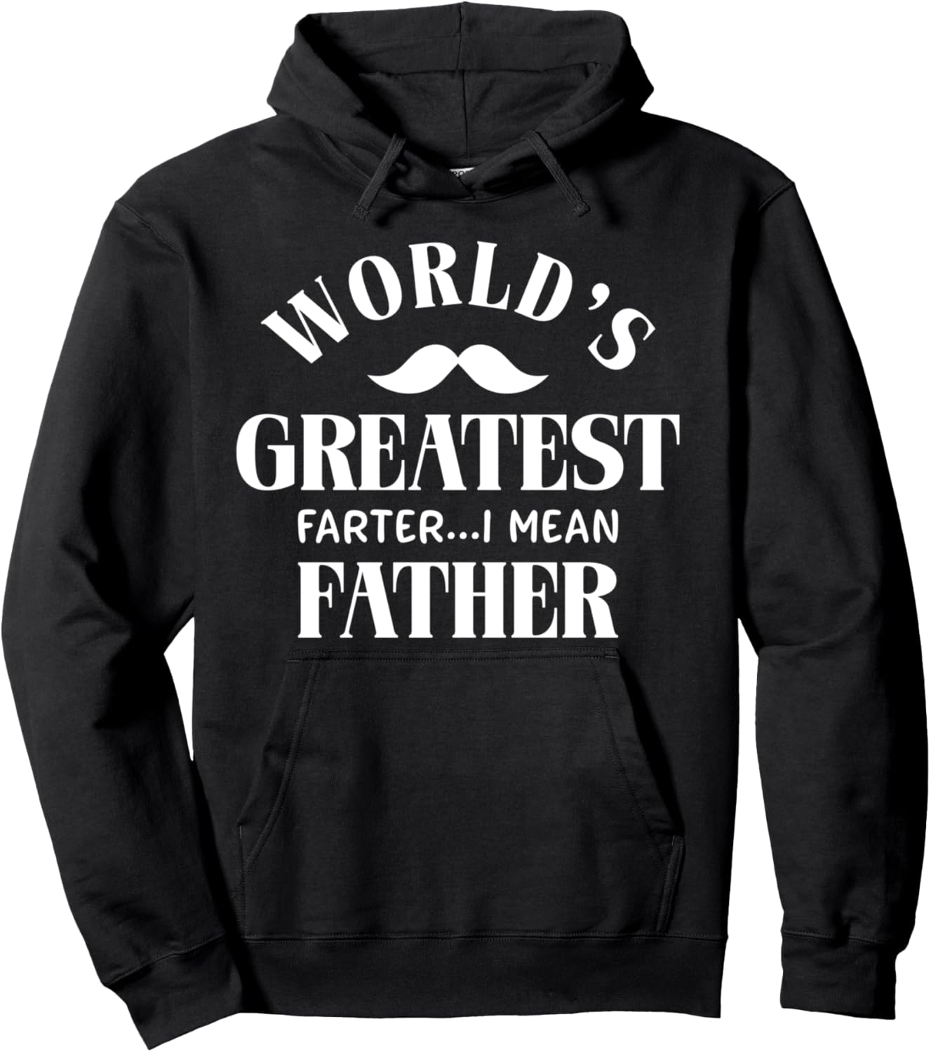 

Подарок на День отца: Забавная толстовка с надписью «Лучший папа в мире» Father Gift & Apparel Co., Ltd., черный
