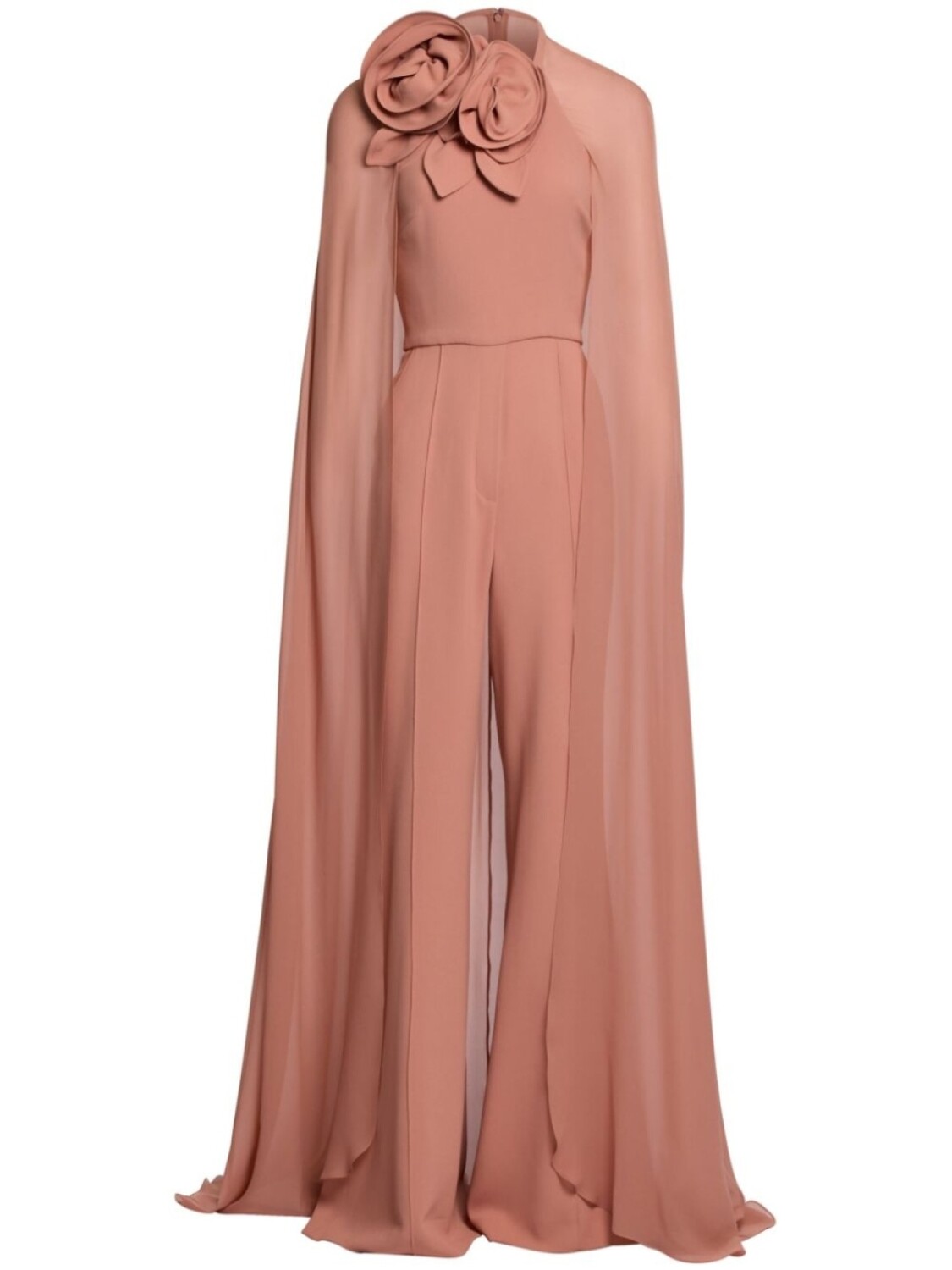 

Комбинезон с накидкой Elie Saab, розовый