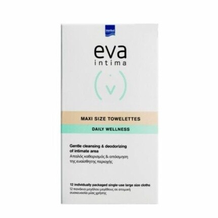 

Eva Intima Maxi Size Салфетки для ежедневного оздоровления Очищение и дезодорирование Intermed