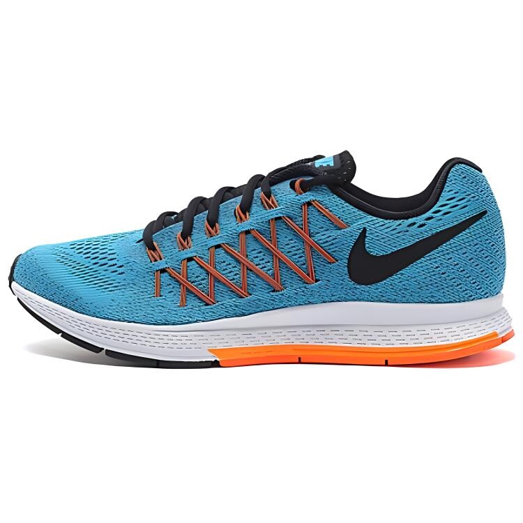 

Кроссовки Nike Air Zoom Pegasus 32 Blue Lagoon/Black-Bright Citrus-Total Orange, синий