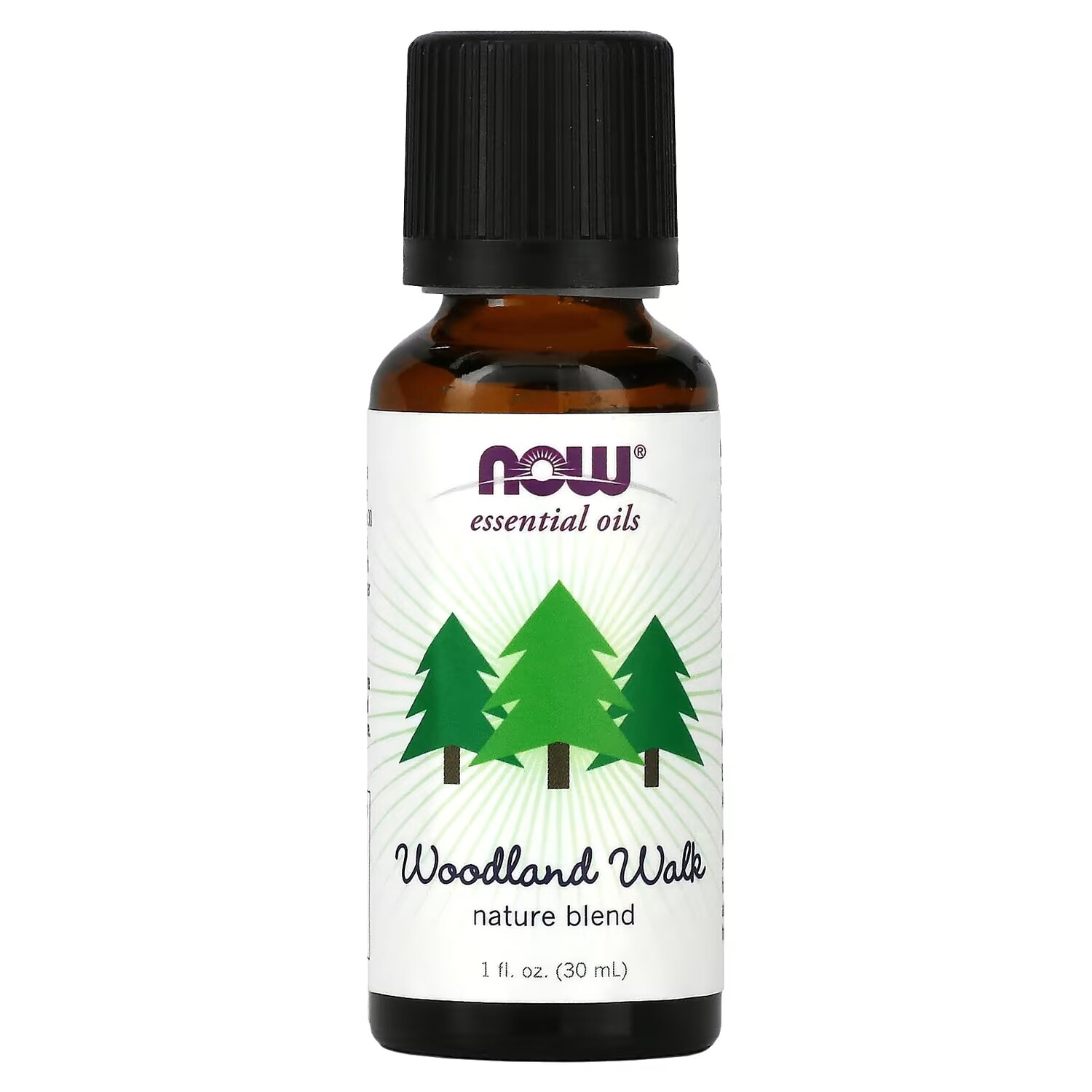

Эфирные масла NOW Foods Woodland Walk Nature Blend, 1 жидкая унция (30 мл)