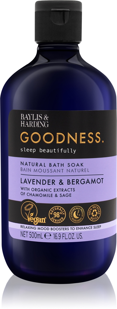 

Пена для ванны Good Sleep Beautiful для лучшего сна Baylis & Harding, lavender & bergamot 500 мл