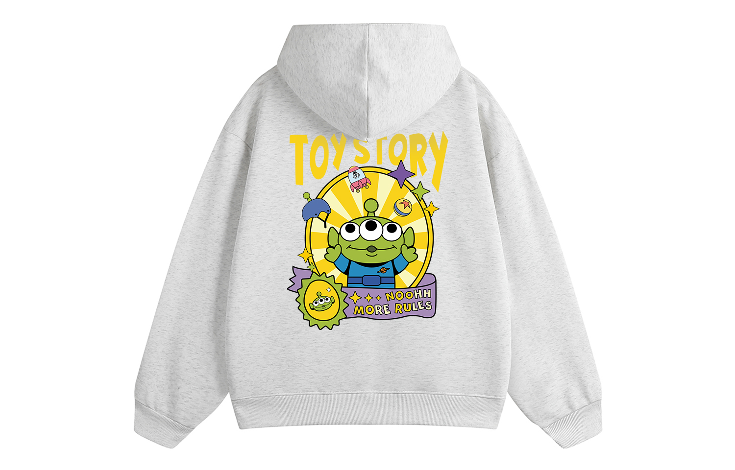 

ТТолстовки Unisex с капюшоном, утепленные, Heavyweight Disney, 花灰色【加绒加厚】