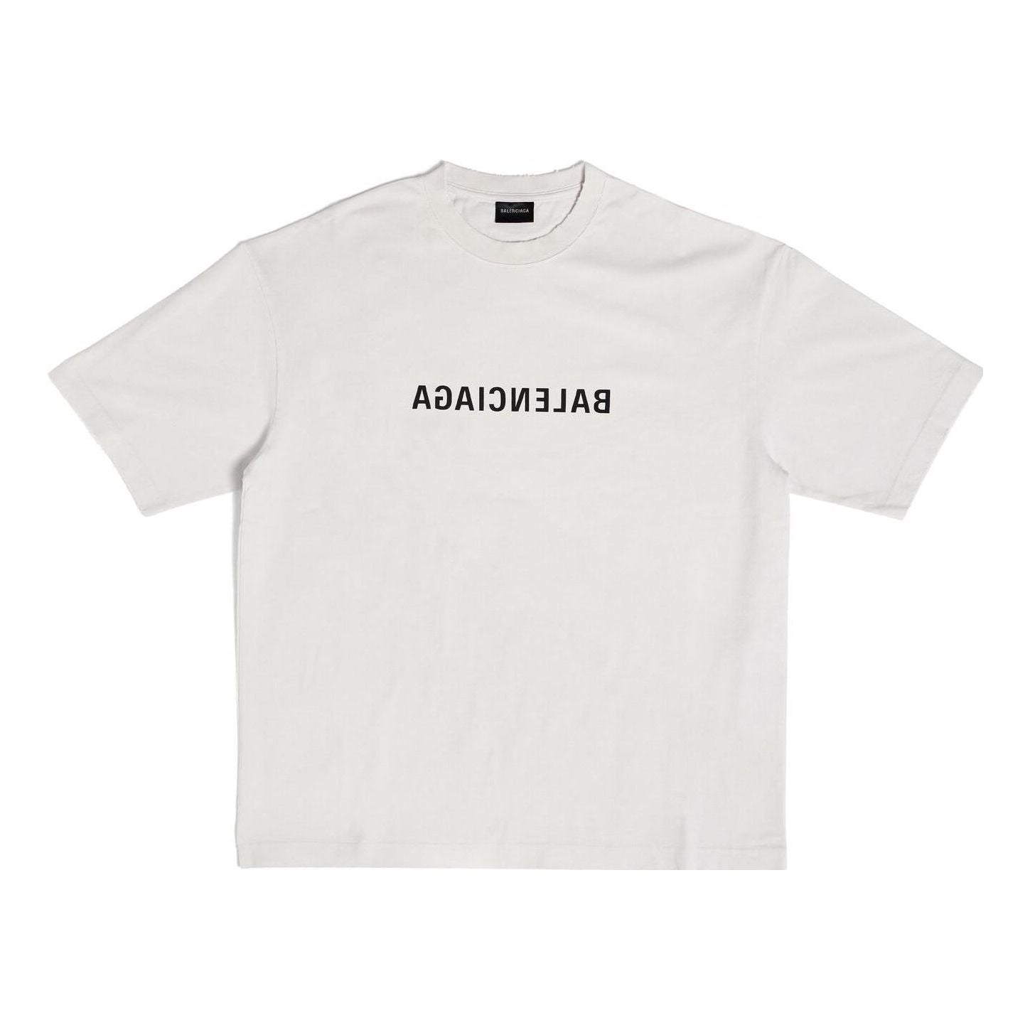 

Футболка Balenciaga Mirror Balenciaga T-Shirt Medium Fit 'Beige' 612966TNVV89784, бежевый