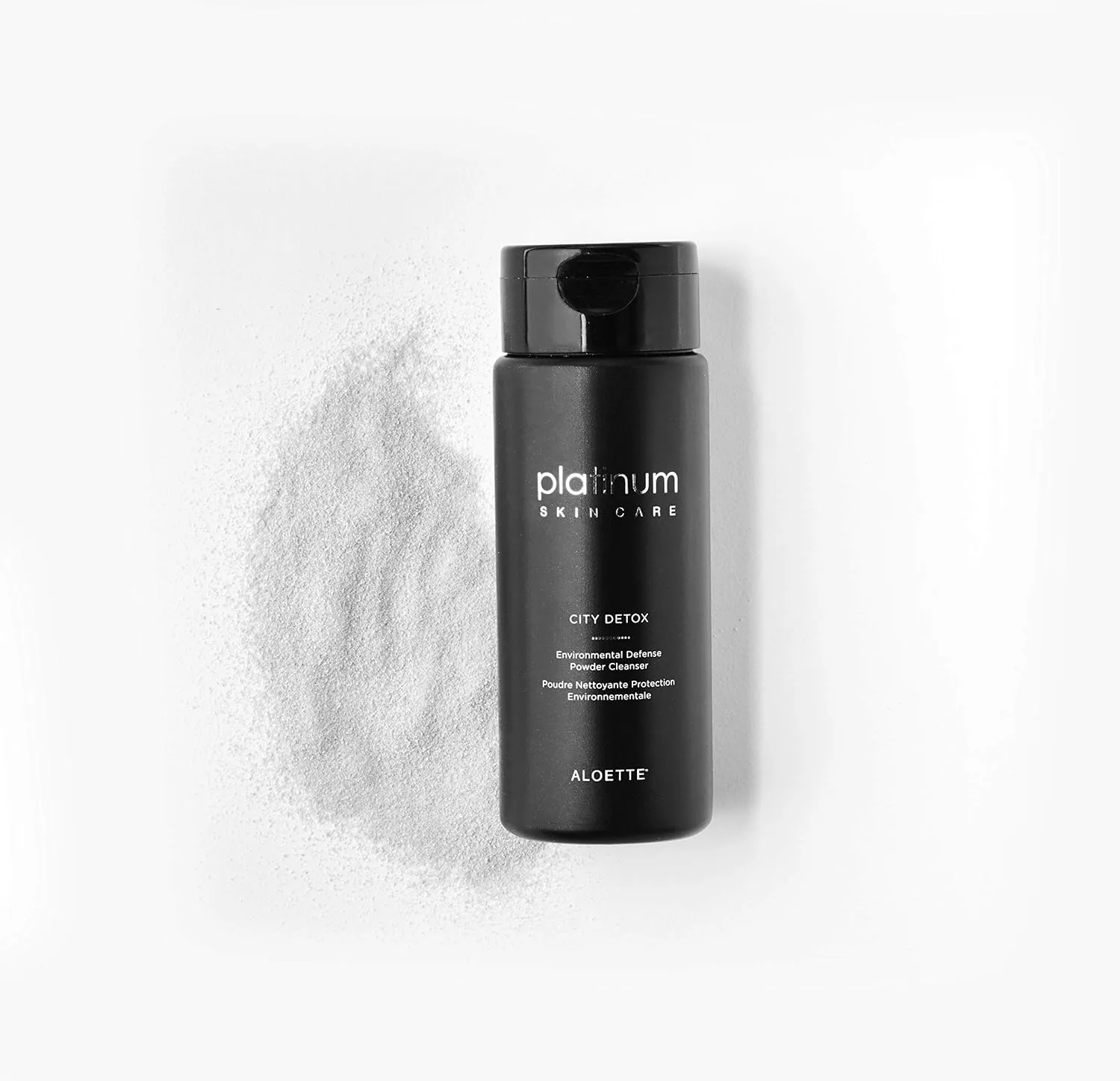 Гель для умывания Aloette — Очищающая пудра City Detox Environmental Defense Powder Cleanser, с добавлением — фото 3