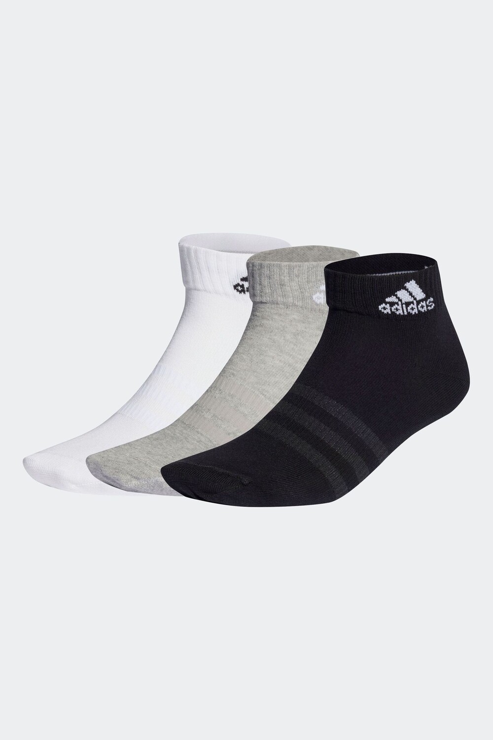 

Тонкие и легкие носки 3 пары Adidas, мультиколор