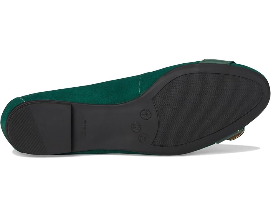 Туфли на плоской подошве French Sole Ditto, цвет Dark Green Suede — фото 3