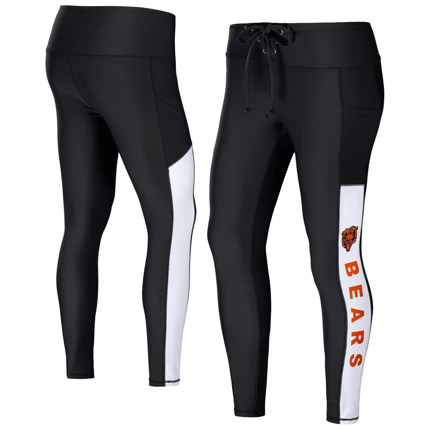 

Женская одежда от Erin Andrews Черные леггинсы Chicago Bears