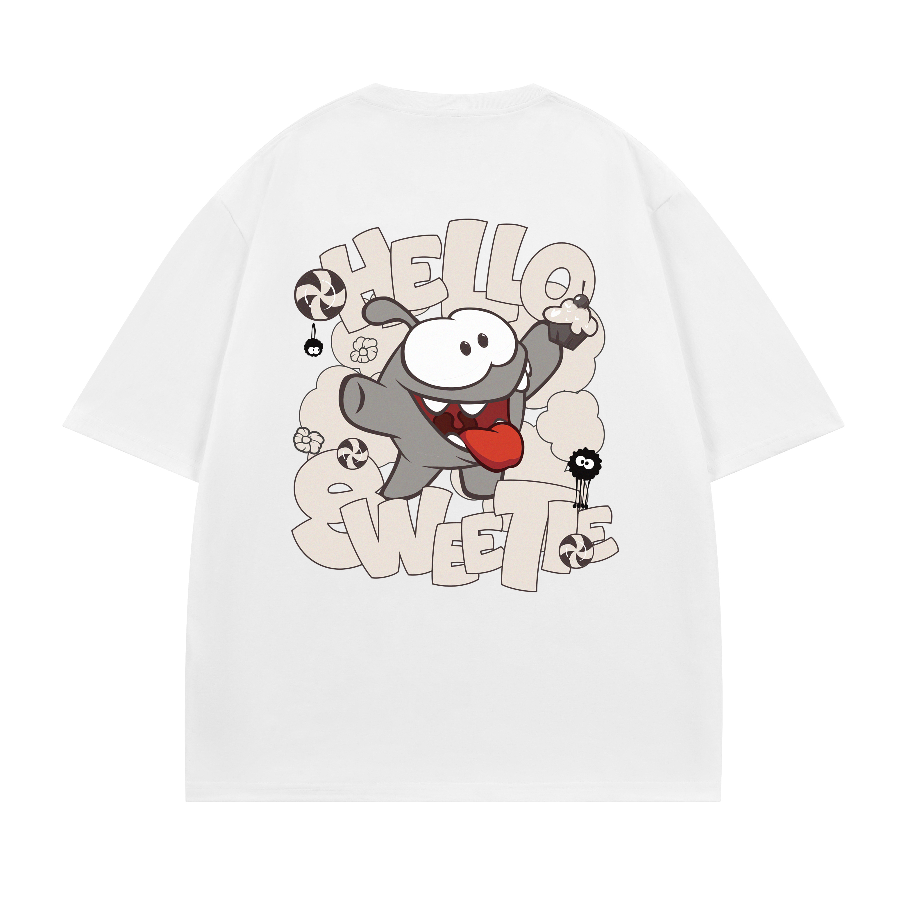 

Футболка унисекс OM NOM, Apricot