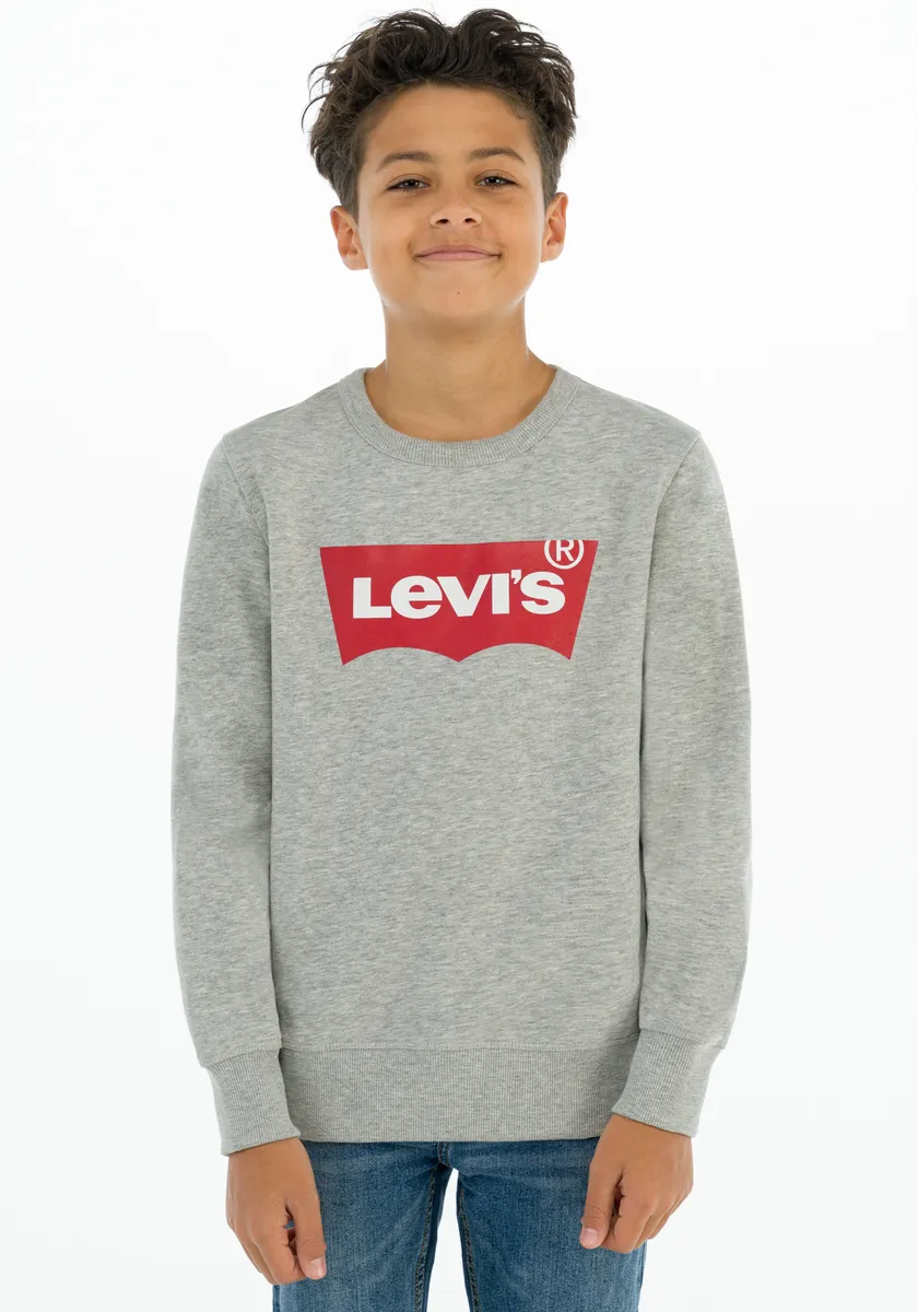 Детская толстовка Levi's "LVB LVB FRENCH TERRY BATWING", для МАЛЬЧИКОВ Levi'S Kids, серый — фото 2