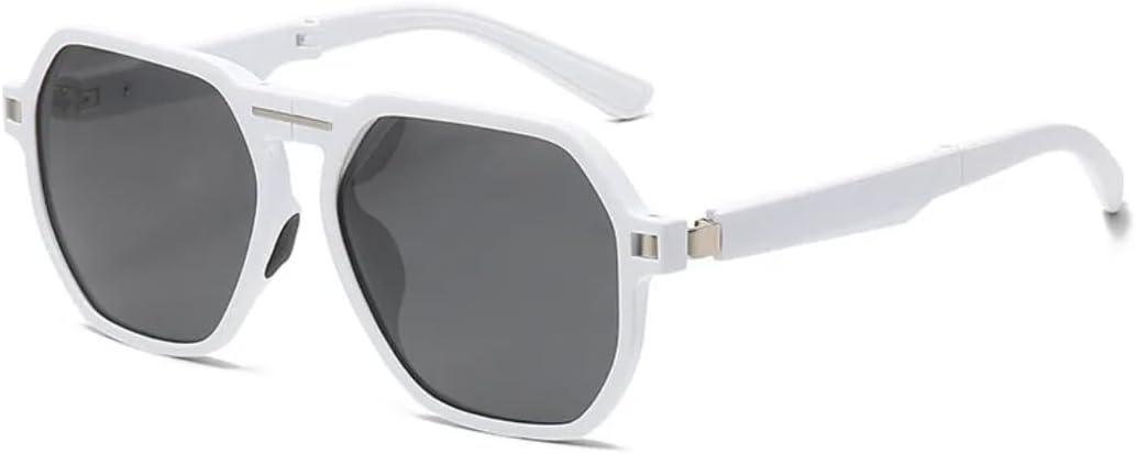 

Солнцезащитные очки с защитой от УФ-излучения UV400 | Панковские яркие линзы | для женщин и мужчин, для занятий спортом на открытом воздухе и вождения DSVIGF, White Black