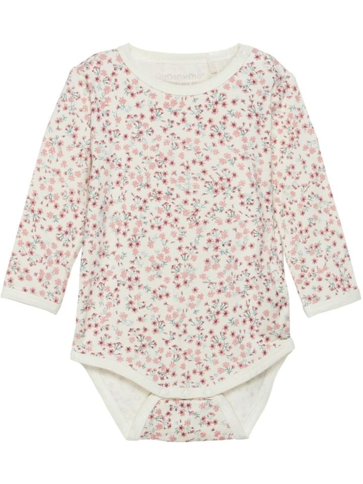 

Minymo Детский боди с длинными рукавами "Body LS" розового цвета