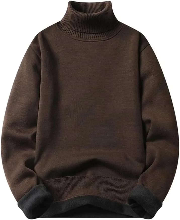 

Вязаный свитер-водолазка Slim Fit с длинным рукавом