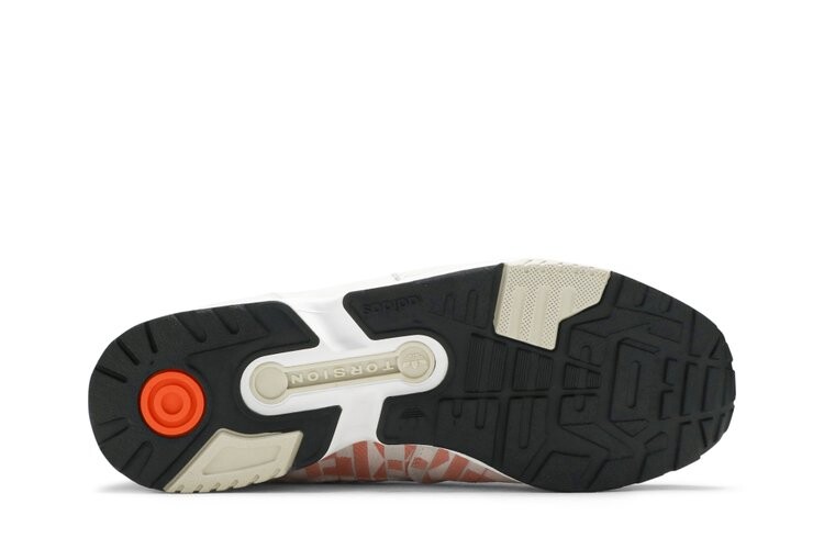 Кроссовки Adidas Shelflife x Consortium ZX 4000 'Handcrafting', белый — фото 4