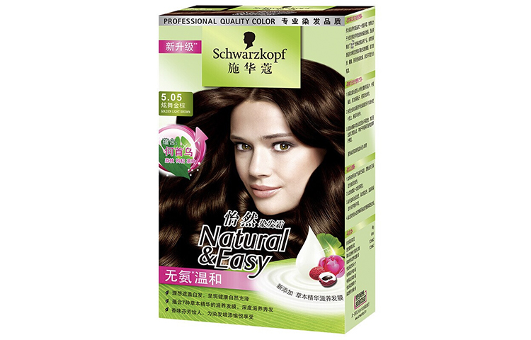 

Shihuakou Contentment краска для волос с защитой цвета SCHWARZKOPF, золотой