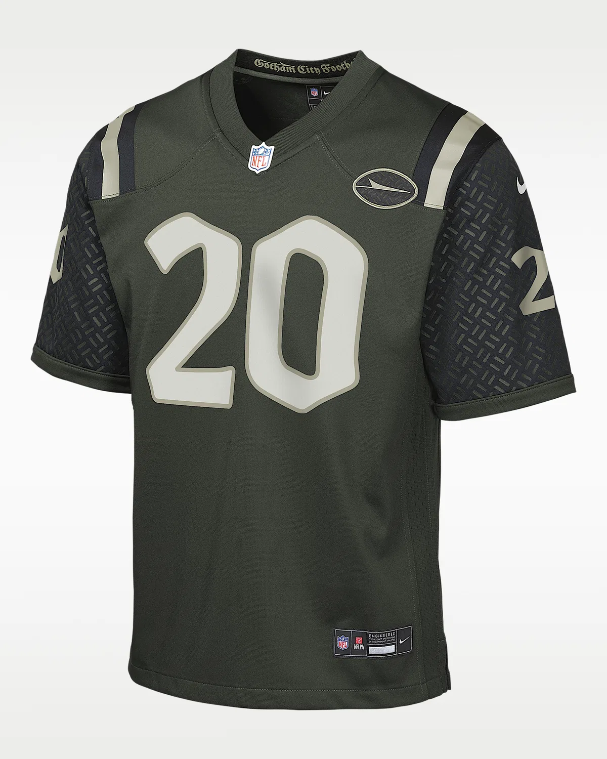 Детская Nike NFL Game Jersey Breece Hall New York Jets Rivalries Collection, Green
