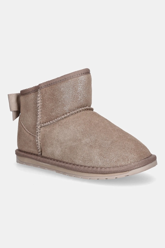 

Замшевые зимние ботинки Rigel Shine Kids Emu Australia, розовый