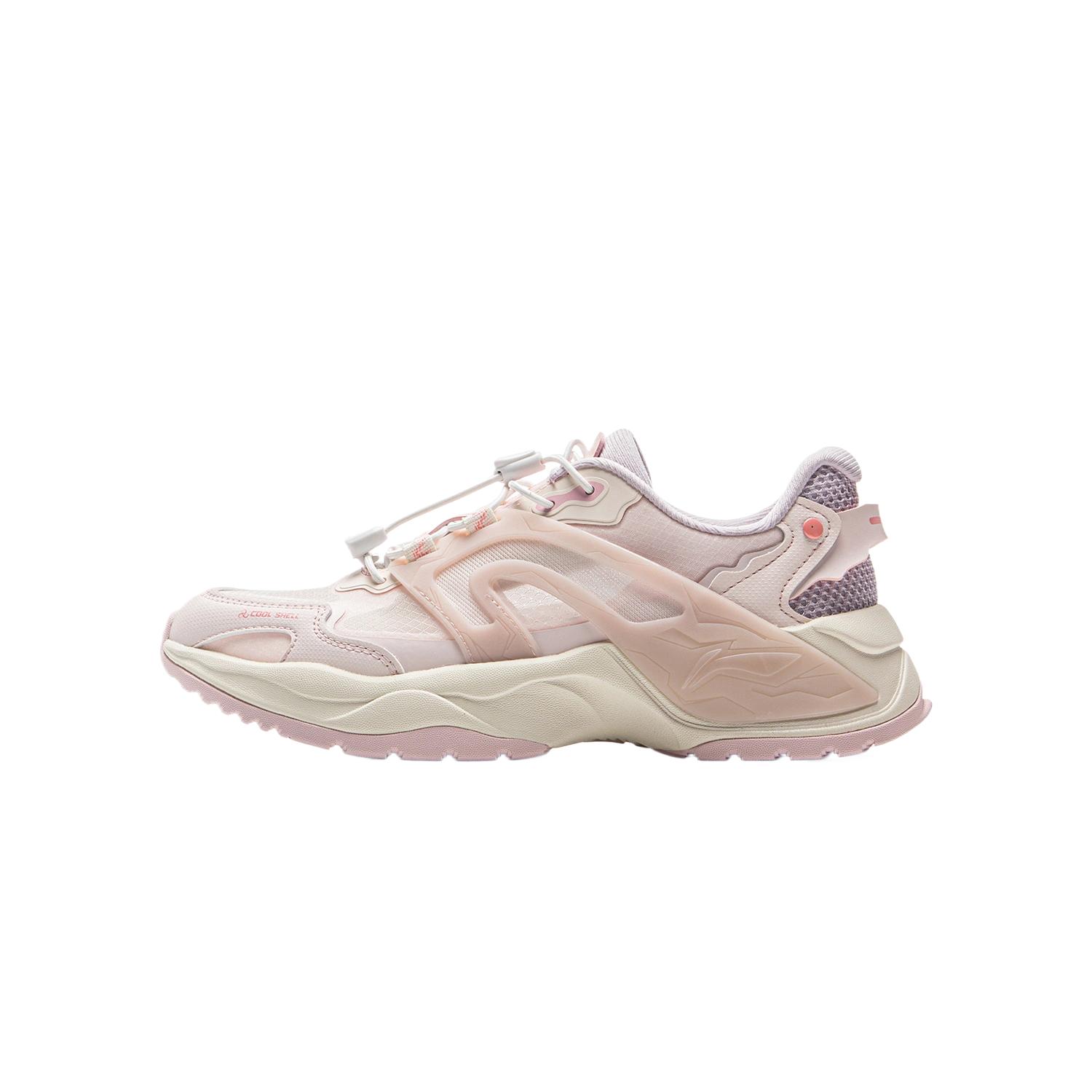 

Кроссовки детские дышащие низкие Lifestyle Sports Life Collection LINING YOUNG, розовый/розовый