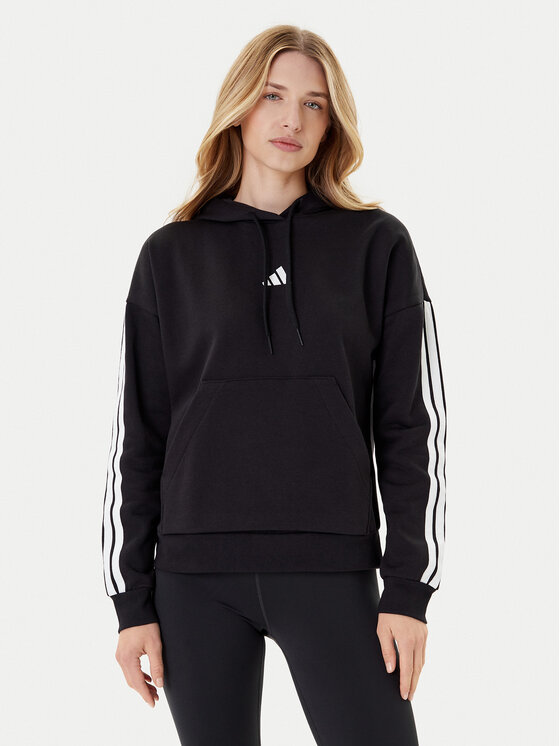 

Свитшот regular fit Essentials 3-Stripes JX2538 Adidas, чёрный