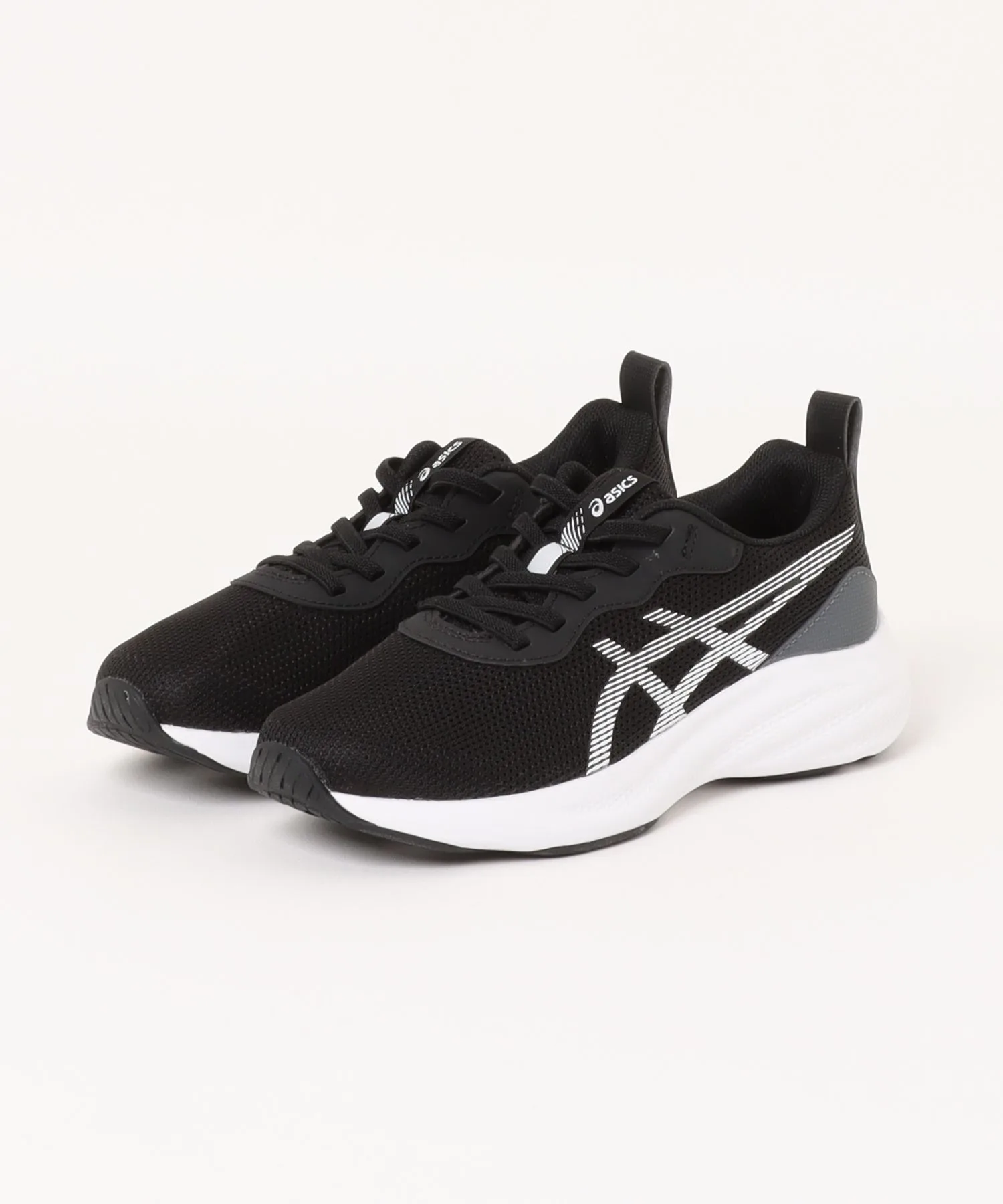 Детские кроссовки с амортизацией ASICS LAZERBEAM MP-S чёрные
